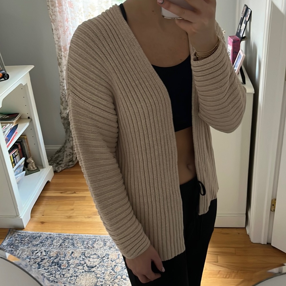 Beige Cardigan